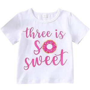🍂CLEAROUT NWOT Three Is So Sweet Birthday Shirt 3 Year Old